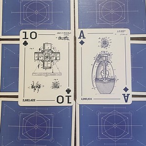 Engineering Patent Art Poker Cards: STEM Gift for Engineers and Tech Enthusiasts - Etsy UK