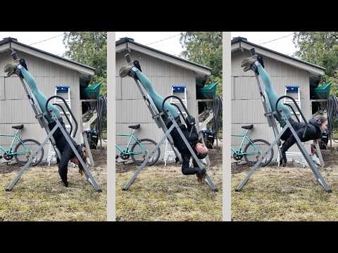 How to Use an Inversion Table for Recovery after Running or Lifting