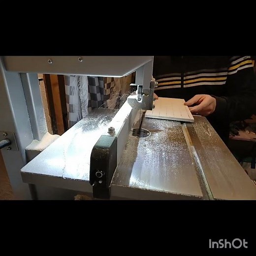 Metabo BAS 261 Precision with blade 6 mm.Plywood 8mm. #metabo #bandsaw #woodworking #metabo