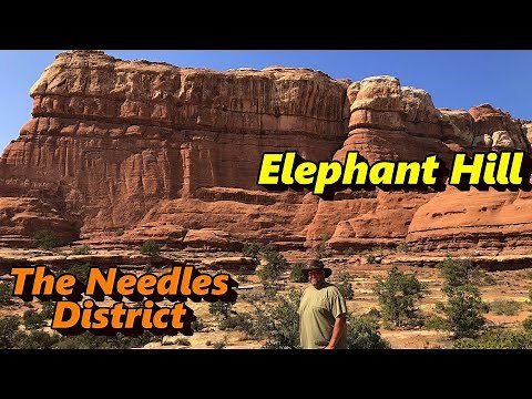 Elephant Hill Trailhead & Drive, The Needles District, Canyonlands NP