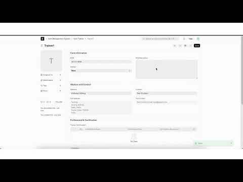 Gym Management System for Frappe & ERPNext | Complete Demo
