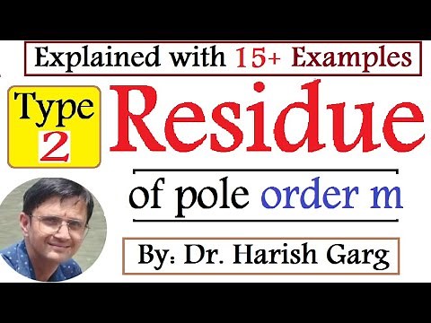 Residue of function of pole order m | Complex Analysis