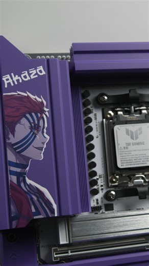 Akaza’s aura slaying as a PC. Our full build reveal is coming soon… just in time for the new Demon Slayer movie. Who else is hyped to see it in the big screen? | ASUS