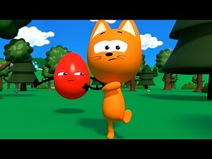 Kitty's Games - Game with a Surpise Egg - premiere on the channel - Videos For Kids