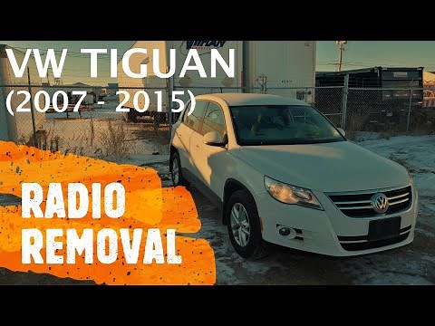 Volkswagen VW Tiguan - RADIO REMOVAL / REPLACEMENT (2007 - 2015)