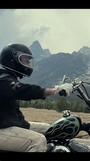 Riding Vintage Harleys Through The Tetons #harley #harleydavidsonmotorcycles