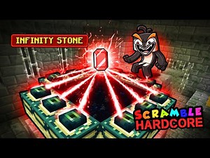 Infusing REALITY STONE in Scramble HARDCORE! (Minecraft)