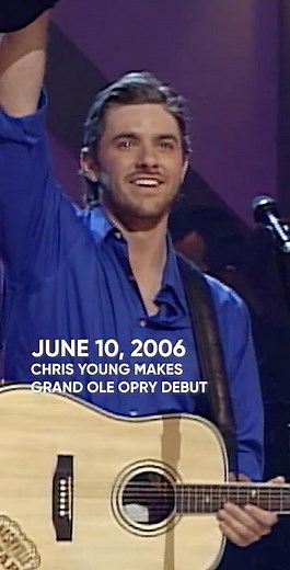 Chris Young Celebrates 20 Years Since Opry Debut