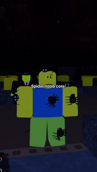 Forsaken Spider Noob in Roblox: A Spooky Adventure