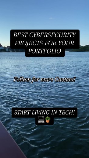 Top 5 Best Projects to add to your Cybersecurity Portfolio. #project #tech #techcareer #cybersecurity #fyp