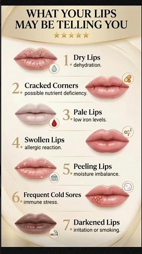 Common Lip Symptoms and What They Can Mean