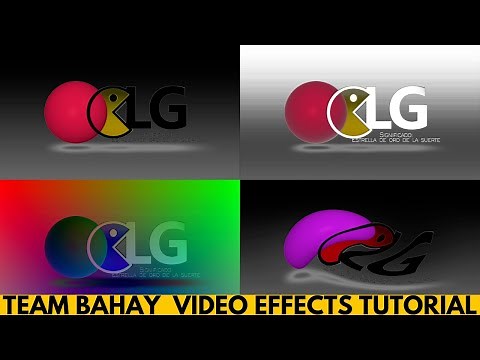(VIDEO TUTORIAL) LG PACMAN INTRO IN SUPER COOL DIFFERENT EFFECTS PART 1 | Visual & Audio EDIT