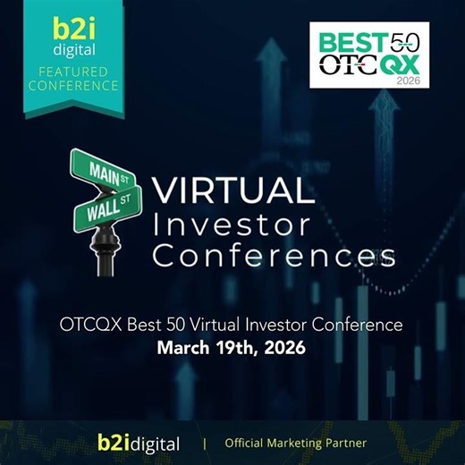 B2i Digital highlights the OTCQX Best 50 Virtual Investor Conference,