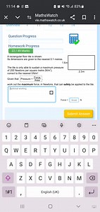 ㅇ- MathsWatchvle.mathswatch.co.ukUverVIew"130:Question ... | Filo