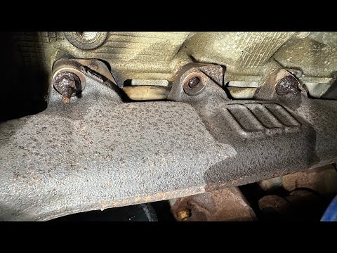Ford Excursion V10 exhaust stud repair - Drill, weld and dissolve studs out?