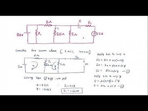 Find current using superposition theorem