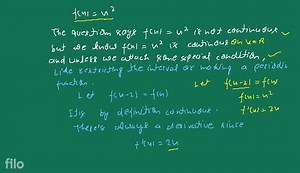 b) show that a function f: R \rightarrow R given by f(x)=x^{2} ... | Filo