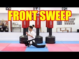 KARATE Lesson 19 - How to do a Front Sweep