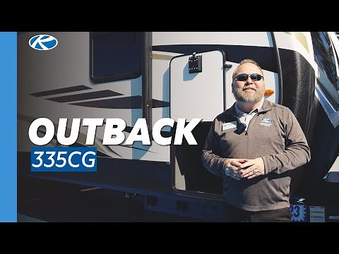 Check Out the New 2023 Outback 335CG - A Toy Hauler Travel Trailer That Will Blow Your Mind!