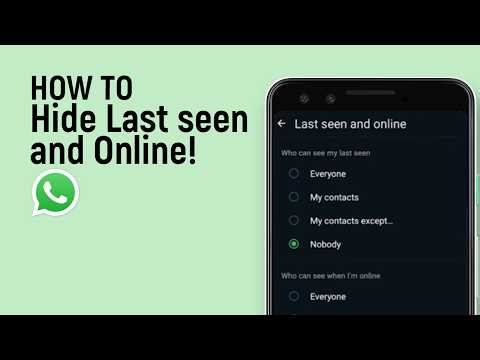 How to Hide Last seen and Online on Whatsapp [easy]