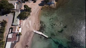 Cala Pada beach in Ibiza, Spain