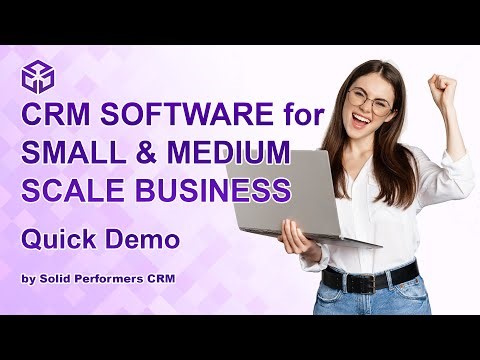 CRM Software Demo for Small and Medium Scale Businesses (SMB)