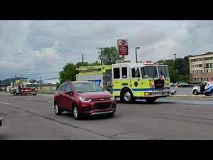 Units Arriving on Scene at a Structure Fire - Cumru Township, PA