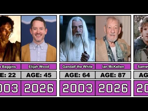 The Lord of the Rings: The Return of the King (2003) Cast Then and Now