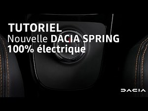 NOUVELLE DACIA SPRING 100% ÉLECTRIQUE | Démarrage et sélection du mode de conduite | DACIA