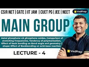 Main Group IIT JAM | Main Group Elements Chemistry CSIR NET | Lec-4 |New Syllabus |GATE|Chem Academy