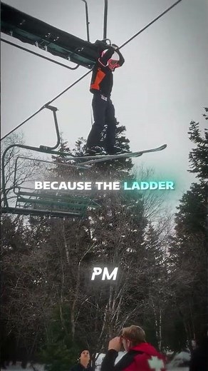 Rescue Of Boy Hanging From Ski Lift😨🚡