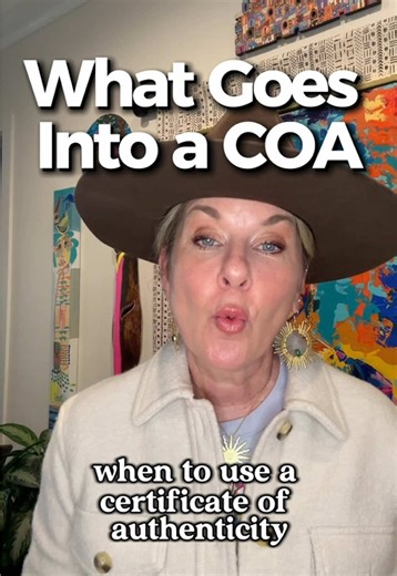 Understanding Certificate of Authenticity for Artwork