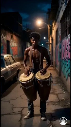 From the Street to the Stage 🥁🔥 The Rhythm Changed His Life #shorts #latinmusic #latindance