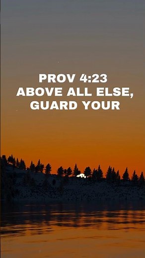 Above all else guard your heart | Bible verse #biblesays #godswordforeveryone #godswordofficial