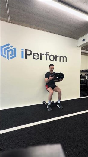 Weighted Wall Sit