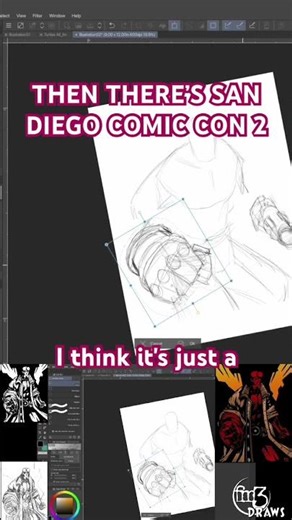 San Diego Comic Con 2 came out in August 1993. That’s Hellboy’s second appearance