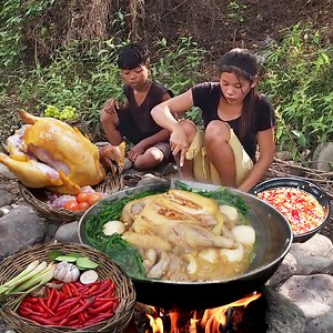 Hello and Welcome to Twins TV. Today we have new video " Cooking chicken so delicious food for dinner, Survival cooking in jungle " We mostly sharing about Adventure, Camping, Cooking vidoes and others unique cooking skills in the forest. We hopefully you enjoy and support us. Thank you SO MUCH🙏 #TwinsTV #yummyfood #cooking #eat #recipes #foodie #deliciousfood #chicken | Twins TV