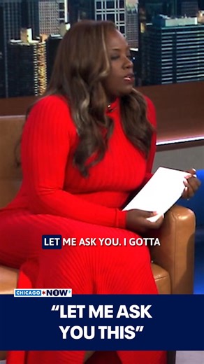 Fox 32’s Tia Ewing had one go-to phrase today: “Let me ask you this.” 😂 Watch "ChicagoNOW" weekdays from 10 a.m. to noon! #Chicago | Fox 32 Chicago