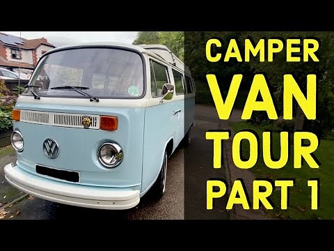 VW Camper - A Tour of our 1979 T2 Bay Window Camper Van