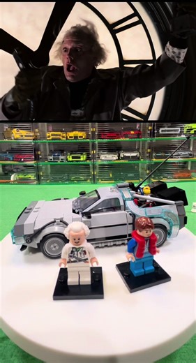 What an iconic movie and car! #backtothefuture #lego #delorean #morty #doc