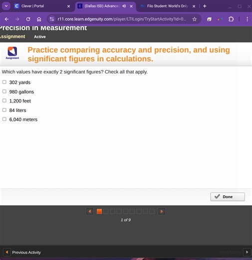 Which values have exactly 2 significant figures? Check all that... | Filo