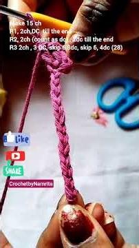 crochet kanhaji choli tutorial step by step for biggner@crochetbynamrita#perplecolour#