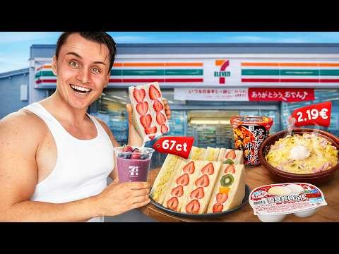 Ich teste das virale 7-Eleven Essen in JAPAN 🇯🇵