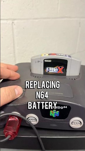 Replacing the f zero x battery