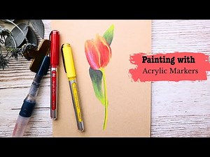How to use Acrylic Markers
