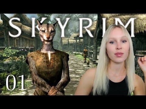 I played Skyrim for the first time (blind playthrough) PART 1