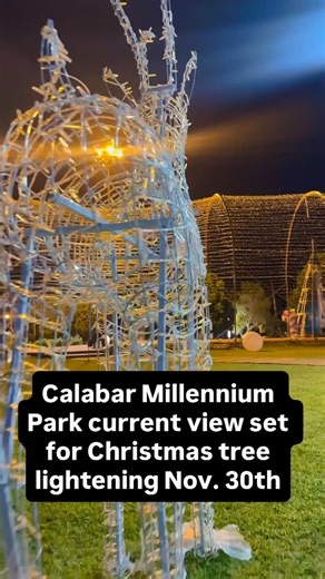 Calabar Millennium Park current view set for Christmas tree lightening Nov. 30th | Calabargist