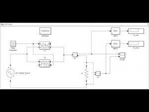 AC-AC Converter ON OFF Control Technique using MATLAB/Simulink