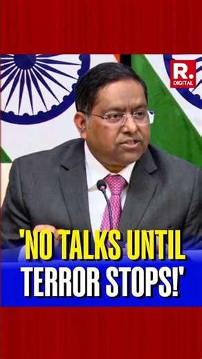 ‘No Water Talks Until Terror Stops’: India Rebukes Pakistan Over ASEAN Speech