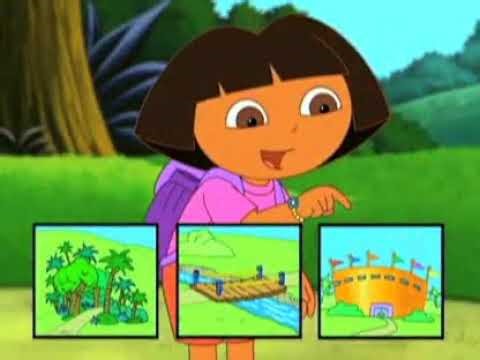 DORA THE EXPLORER "Great Adventure with Dora" Japanese Promo (Nickelodeon Japan Ending Logo)